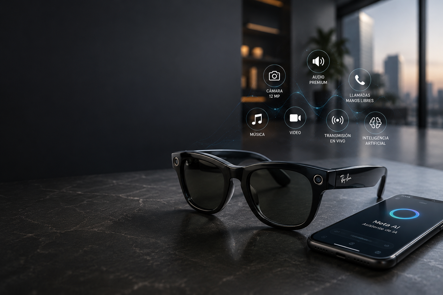 ¿Qué son los Ray-Ban Meta? - Lentes inteligentes