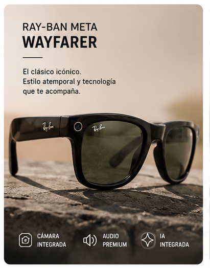Ray-Ban Meta Wayfarer - Lentes inteligentes